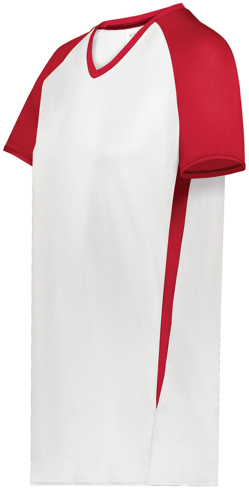 Augusta Sportswear Girls Cutter+ V-Neck Jersey